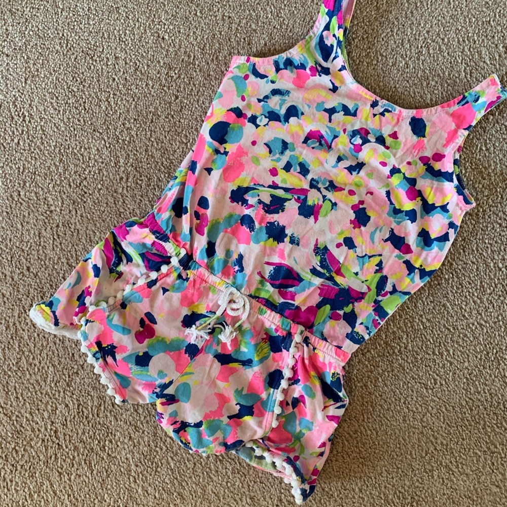 Lily Pulitzer little girls romper size 4-5